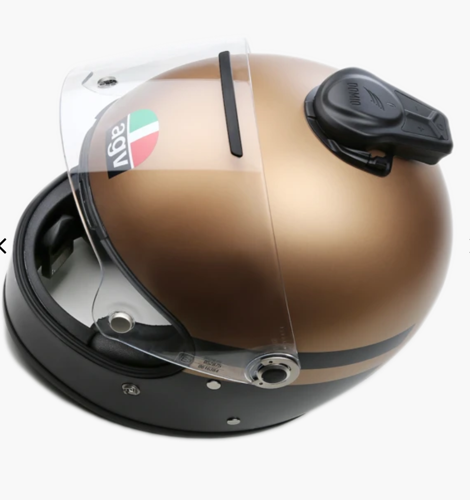 domio moto helmet audio system